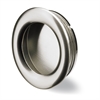 Knopgreb Borgoa aluminium & zink stål look •–• 0, H 11 mm, ø 41 mm
