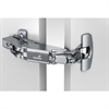 Sensys wide angle hinge with integrated Silent System (Sensys 8657i), Opening angle 165°,